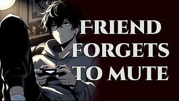 Your Gaming Duo Forgets to Mute | Erotic Audio for Women