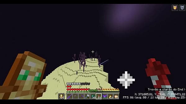 My current minecraft gameplay on my server.