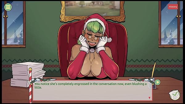Claus' Secret Surprise [ XMAS HENTAI Game ] Ep.1 Naughty elf and sexy santa wife !