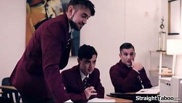 4 college boys team up against teacher