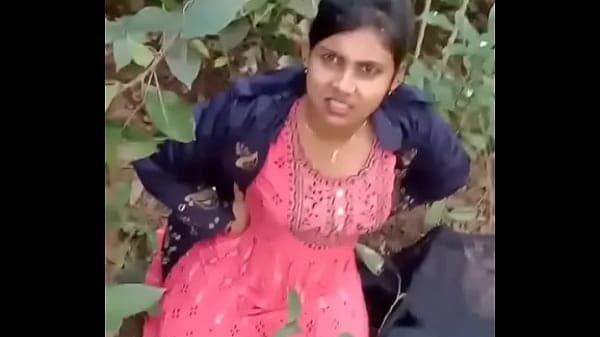 Mangal in the jungle, she made her pussy red after fucking her stepsis in clear audio Voice