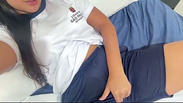 ALUNA PEGA EM MASTURBA&Ccedil;&Atilde;O, MANDOU PRO PROFESSOR