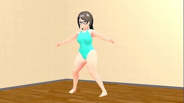 【Kyo】 Dancing curvy animation girl.【plump】