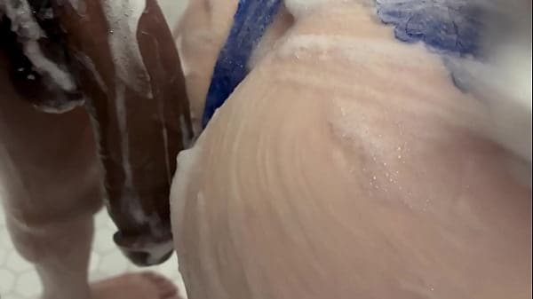 I'm a naughty big booty teen who sneaks into the shower daily with my hung stepdad behind my stepmom's back,I love getting pounded by his thick cock and taking deep creampies in my creamy pussy while stroking his huge BBC &ldquo;Full Video On Xv