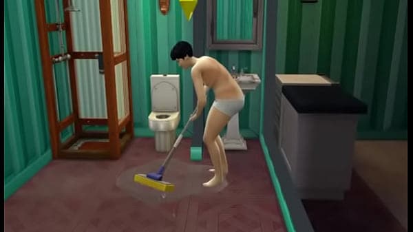 Moni R. Starks - Doki Doki Watashi wa ai Fallon-Wellington-Kunsama Starks washing Fallon's Dick-Carro at the Mia H20 Moni Cryogenic-Vadge Tunnel Wash for Tune-Ups