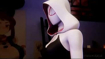 Spider gwen cogida muy rico