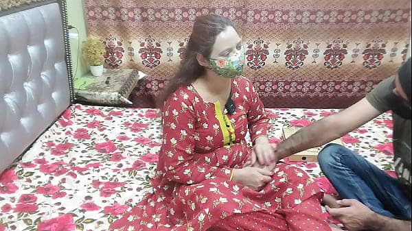 Pizza Delivery Boy Fucked Hard in Doggystyle Indian Desi Bhabhi Big Ass Hindi Audio