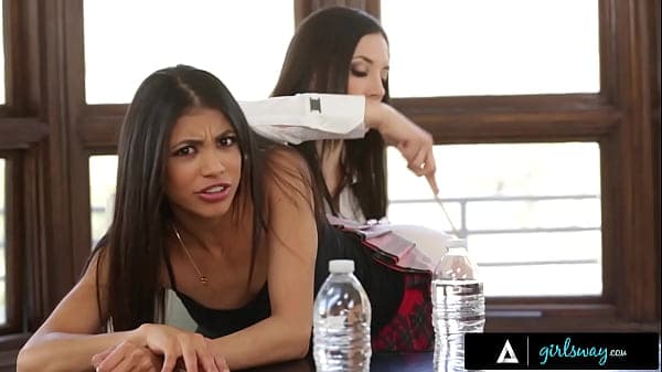 GIRLSWAY - Stacked Teacher Jelena Jensen DISCIPLINES Squirting Petite Veronica Rodriguez - PART 1&2