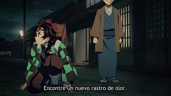 kimetsu no yaiba 6 sub espa&ntilde;ol gente rara y grande con y blka bla b