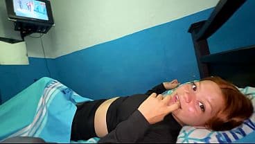 My sister-in-law wants a creampie and comes into my room at midnight. 18 years old - POV - Latina - close-up - american