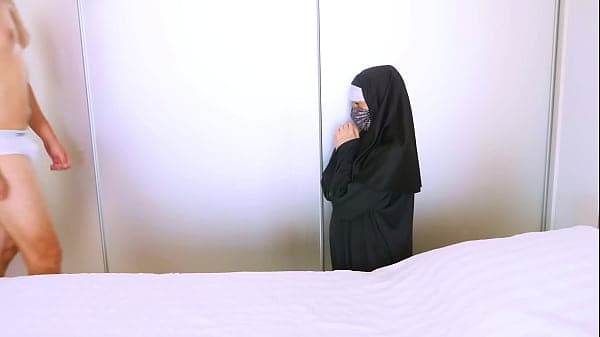 Monk with big tits submits to a big dick