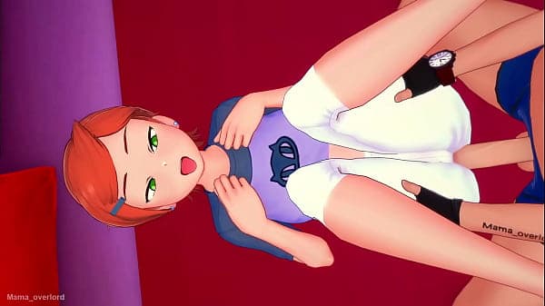 Gwen esta caliente y deseosa de probar una gran polla contra ella (versi&oacute;n adulta) (sin censura)