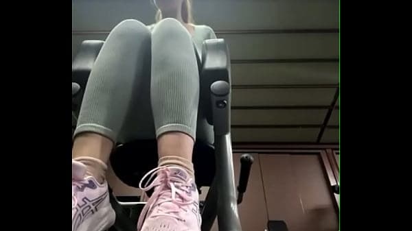 Public fucking in the gym
