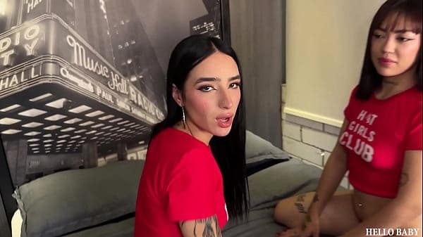 Interrupted The Hot Girls Club and ended up Fucking them all!