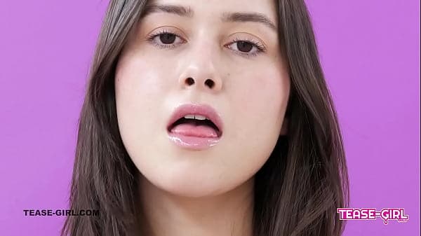 Pretty girl next door goes to audition and cums