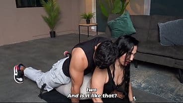 Fuck my personal trainer? Great idea! What a delicious cock!