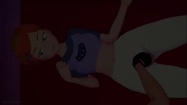 Gwen quiere acariciar una gran polla (hentai) (versi&oacute;n adulta)