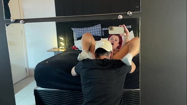 EN Subtitles - "You're only leaving when I stop cumming!" Amateur aggressive sex