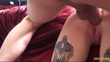ROUGH ANAL fucking amateur goth teen